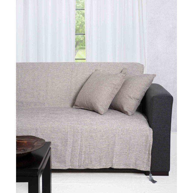 Ριχτάρι Τριθέσιου Silk Fashion 9925 Γκρί 180x300