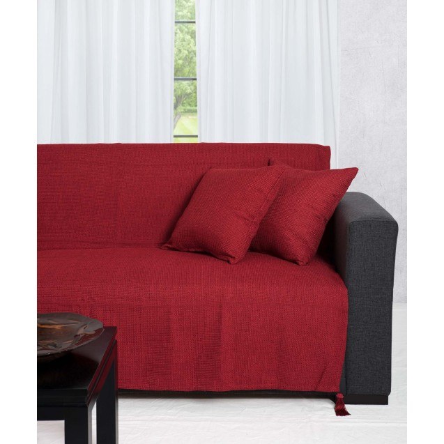 Ριχτάρι Τριθέσιου Silk Fashion 9925 Κόκκινο...