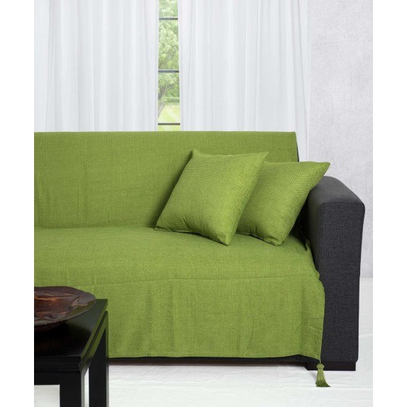 Ριχτάρι Τριθέσιου Silk Fashion 9925 Λαχανί 180x300