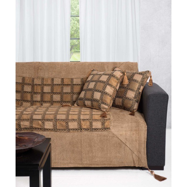 Ριχτάρι Τετραθέσιου Silk Fashion 501 Χρυσό 200x320