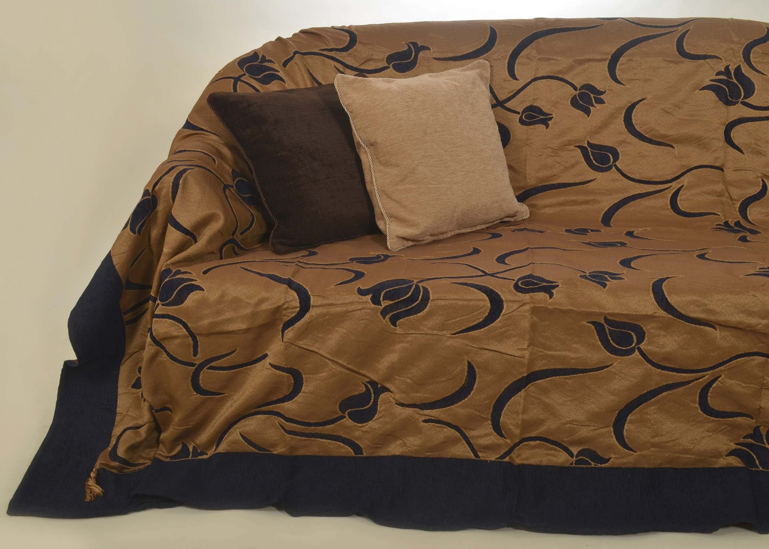 Ριχτάρι Πολυθρόνας Silk Fashion 5178 Μπλέ 150x180