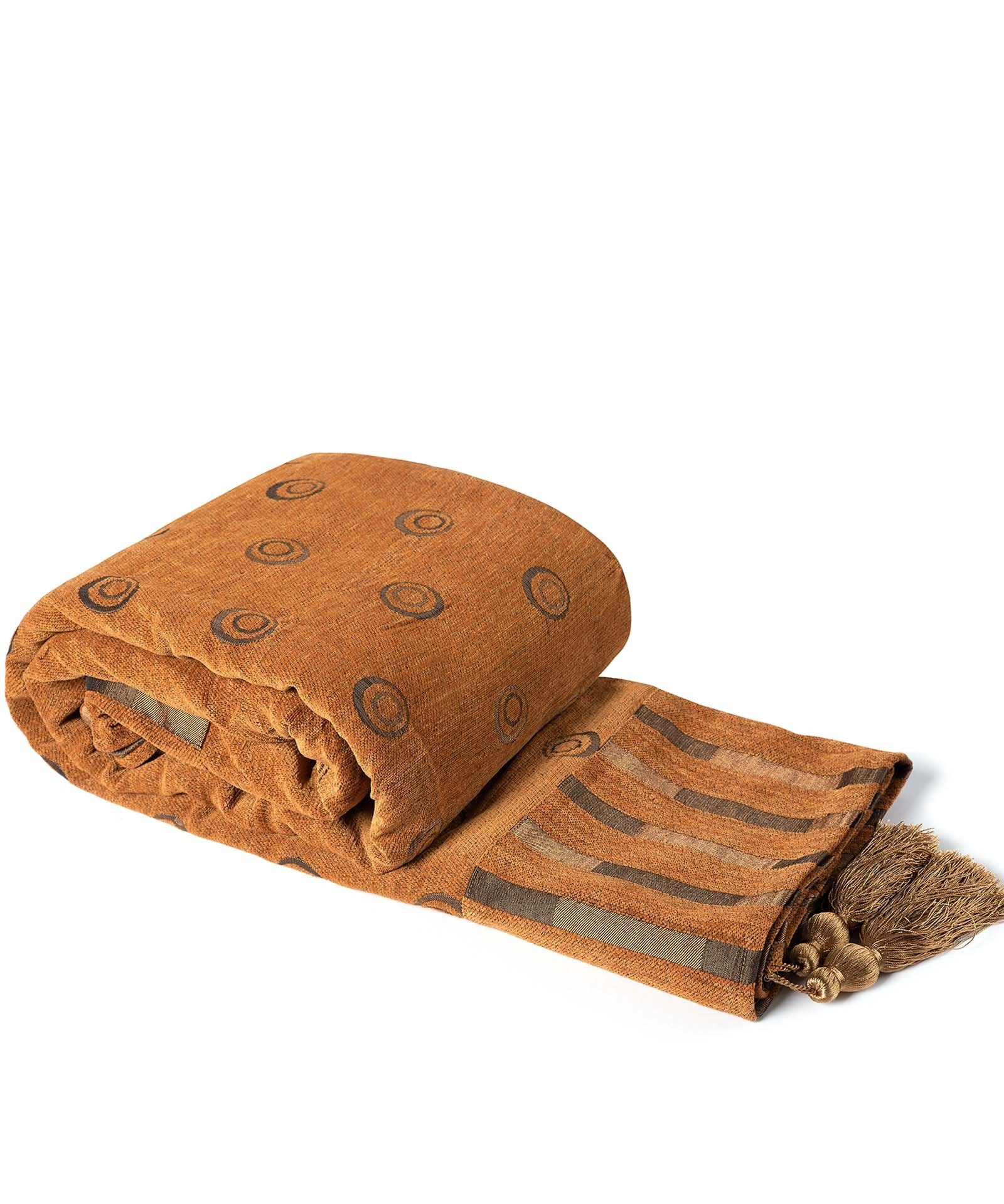 Ριχτάρι Πολυθρόνας Silk Fashion 5103 Χρυσό 150x180