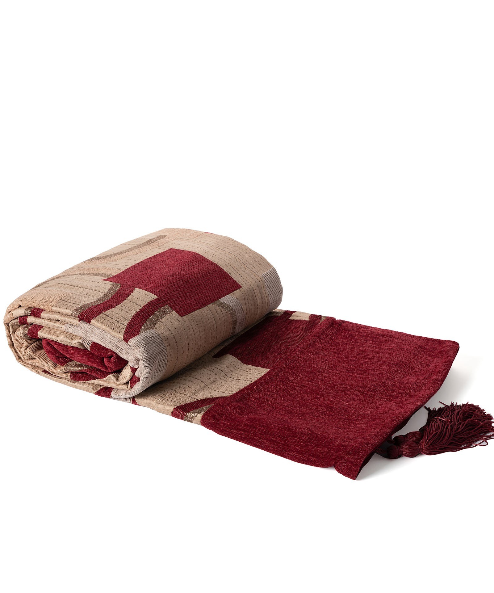 Ριχτάρι Διθέσιου Silk Fashion 9216 Κόκκινο 180x250