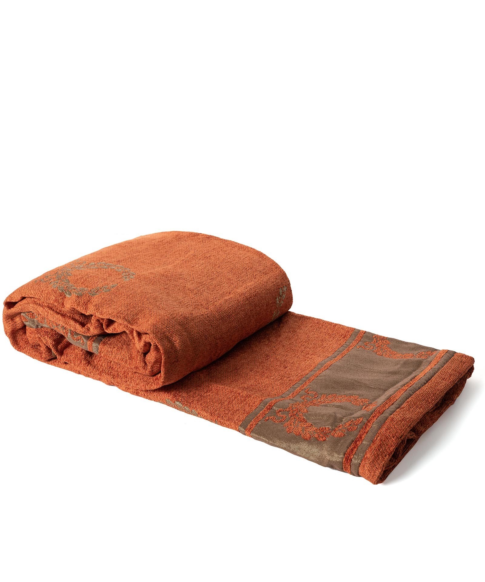 Ριχτάρι Πολυθρόνας Silk Fashion 6416 Κεραμιδί 150x180