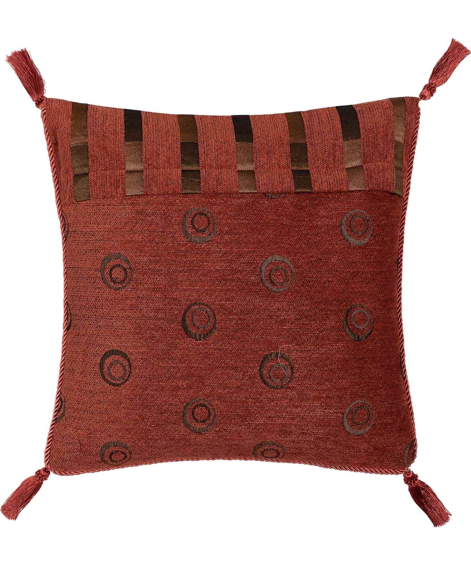 Μαξιλαροθήκη Διακόσμησης Silk Fashion 5103 Πορτοκαλί 45