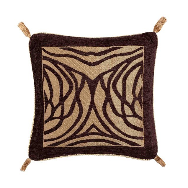 Μαξιλαροθήκη Διακόσμησης Silk Fashion 6926 Καφέ...