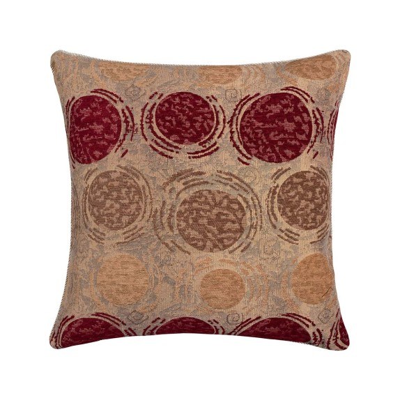 Μαξιλαροθήκη Διακόσμησης Silk Fashion 9217 Κόκκινο 65x65