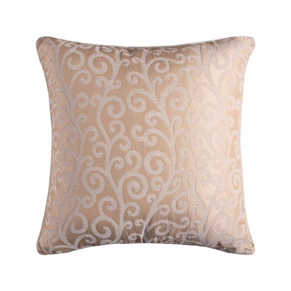 Μαξιλαροθήκη Διακόσμησης Silk Fashion 602 Κλαδί Oyster 65x65