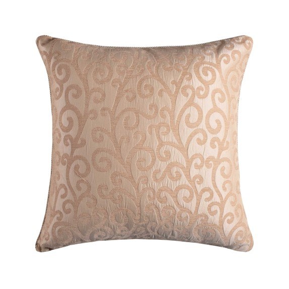 Μαξιλαροθήκη Διακόσμησης Silk Fashion 602 Κλαδί Μπεζ 65x65