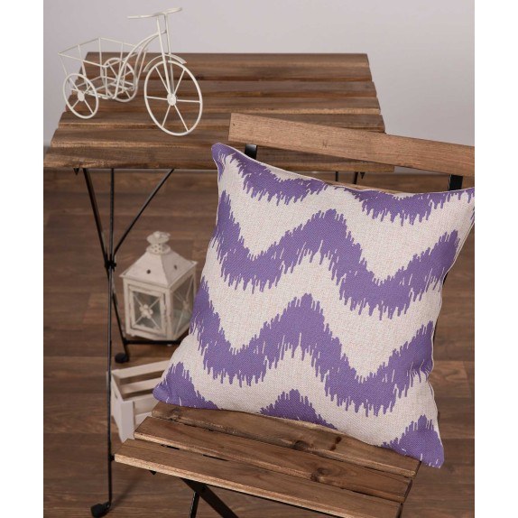 Μαξιλαροθήκη Διακόσμησης Silk Fashion Λινό 19 45x45