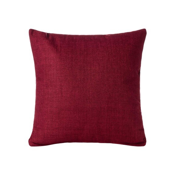 Μαξιλαροθήκη Διακόσμησης Silk Fashion Α803 Μπορντώ 45x45