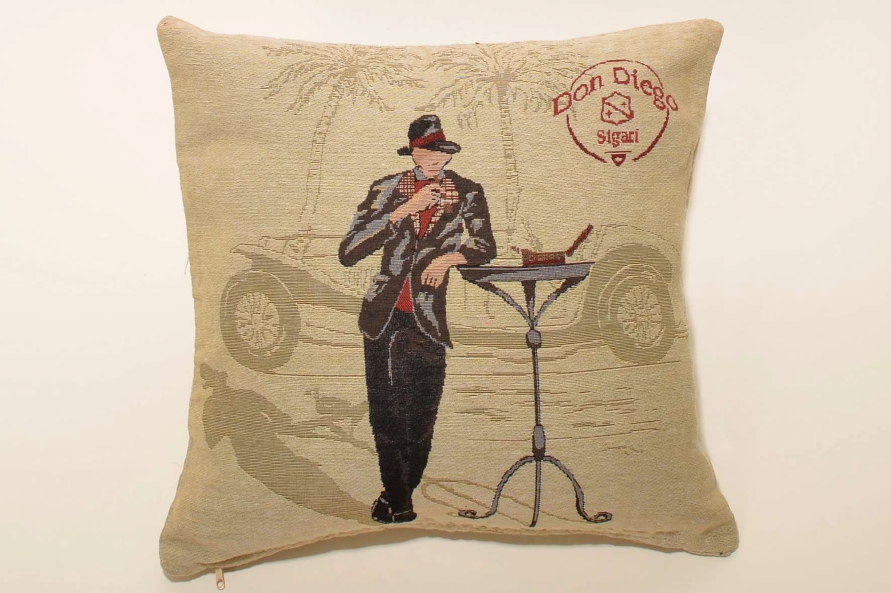 Μαξιλάρια διακοσμητικά Anesis Home - ΣΗΜΑΝΤΙΚΟ: Σε περίπτωση διαφοράς τιμής από το κατάστημα ισχύει παντα και μόνο η τιμή του καταστήματος Μαξιλαροθήκη Διακόσμησης Silk Fashion Don Diego 45x45