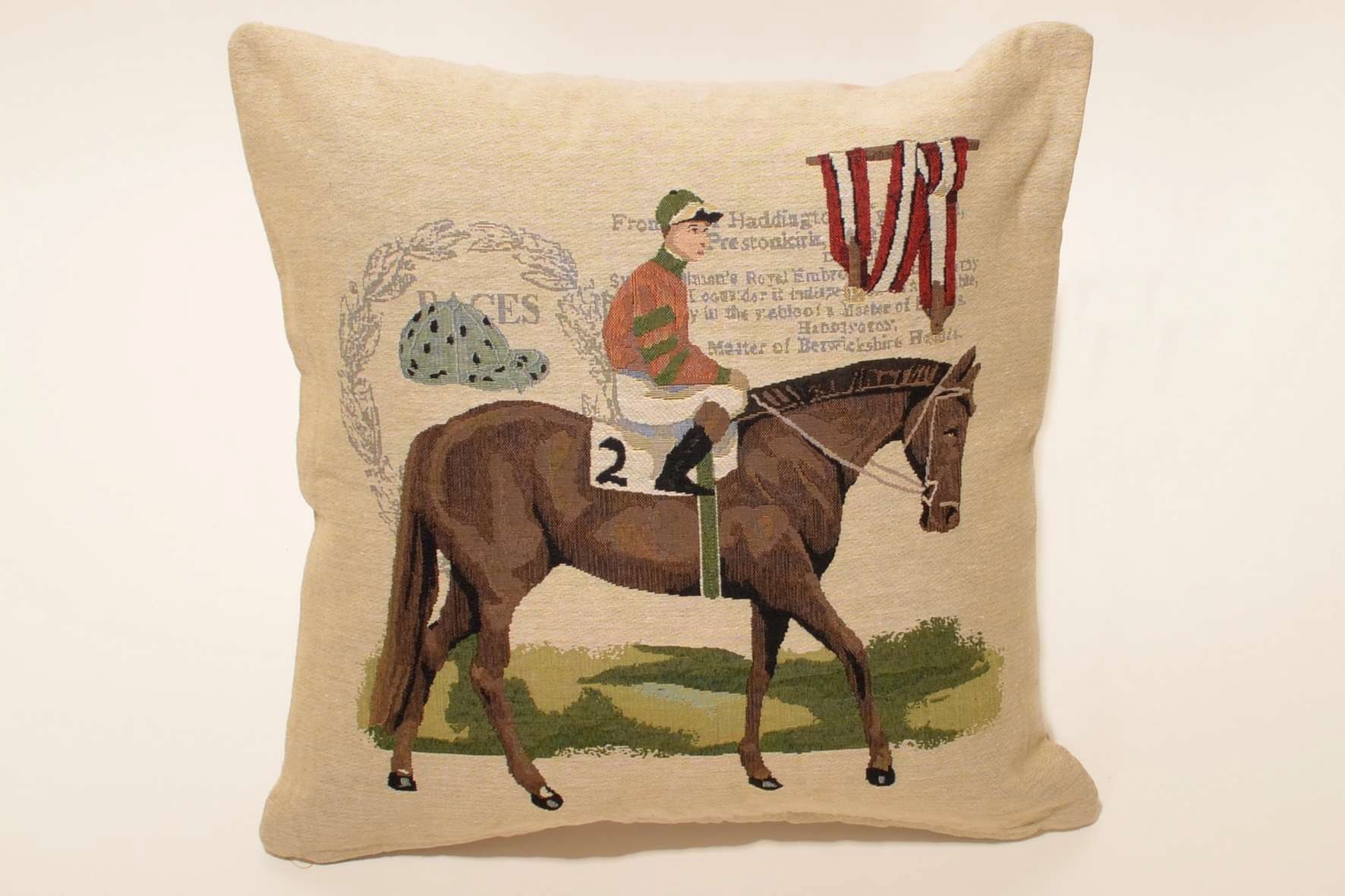 Silk Fashion Μαξιλαροθήκη Διακόσμησης Silk Fashion Horse 45x45