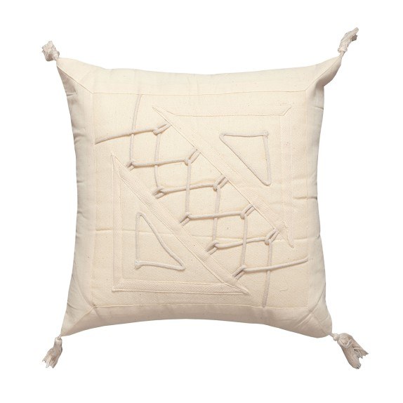 Μαξιλαροθήκη Διακόσμησης Silk Fashion Κορδόνι1 45x45