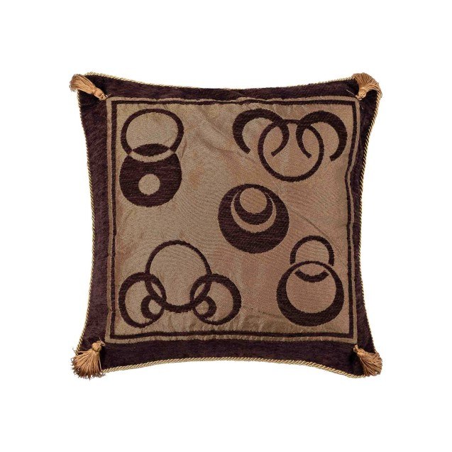 Μαξιλαροθήκη Διακόσμησης Silk Fashion 260 Καφέ...