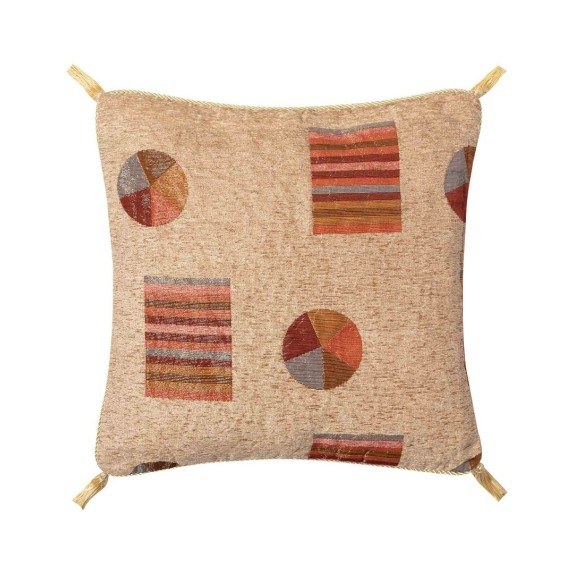 Μαξιλαροθήκη Διακόσμησης Silk Fashion 392/393 Ivory 45x45