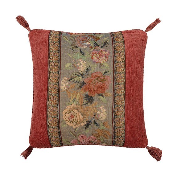 Μαξιλαροθήκη Διακόσμησης Silk Fashion 572 Κεραμιδί 45x45