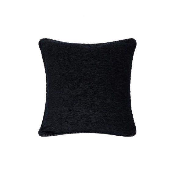 Μαξιλαροθήκη Διακόσμησης Silk Fashion 281 Μαύρο 45x45