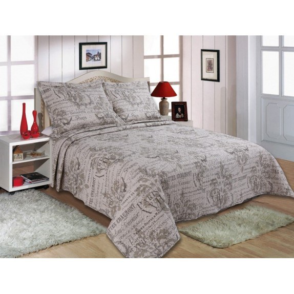 Σετ Κουβερλί Υπέρδιπλο Silk Fashion 1511-40 220x240