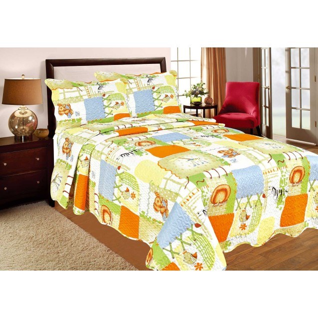 Σετ Κουβερλί Παιδικό Silk Fashion Kids1A 130x180