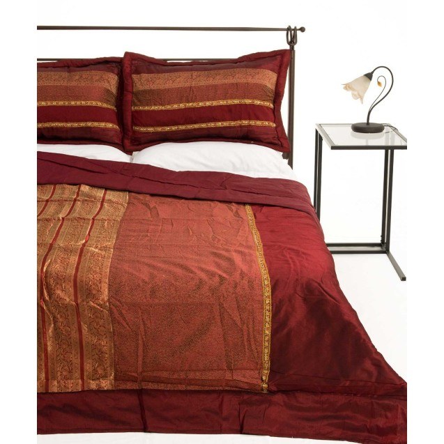 Σετ Κουβερλί Υπέρδιπλο Silk Fashion Taj Mahal...