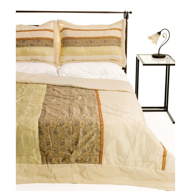 Σετ Κουβερλί Υπέρδιπλο Silk Fashion Taj Mahal...