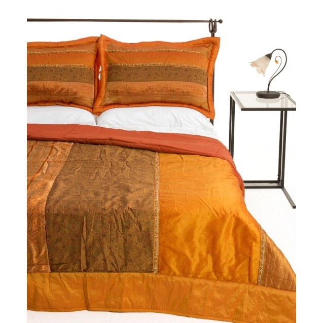 Σετ Κουβερλί Υπέρδιπλο Silk Fashion Taj Mahal...