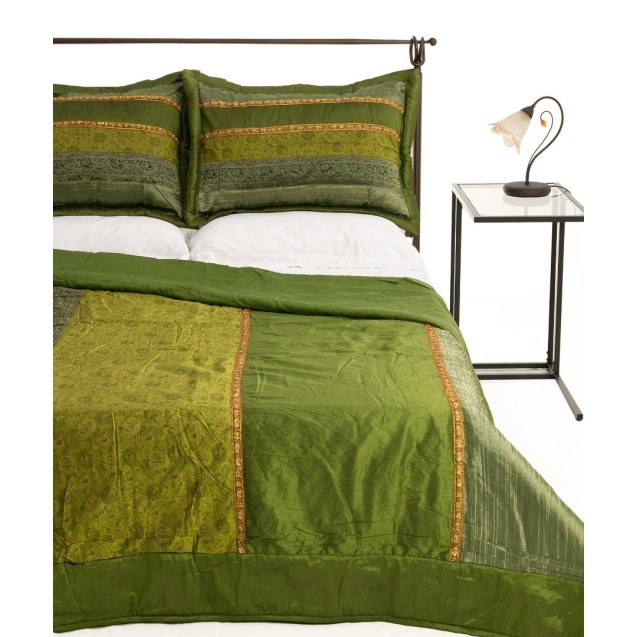 Σετ Κουβερλί Υπέρδιπλο Silk Fashion Taj Mahal...