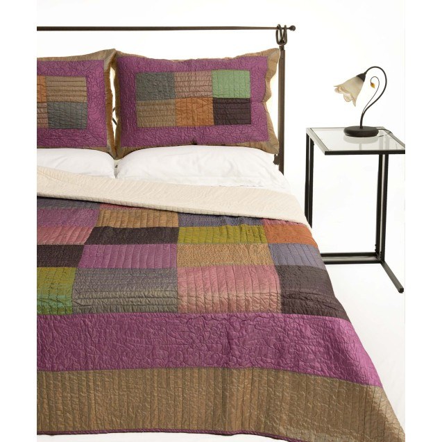 Σετ Κουβερλί Μονό Silk Fashion 6153 Μώβ 160x220