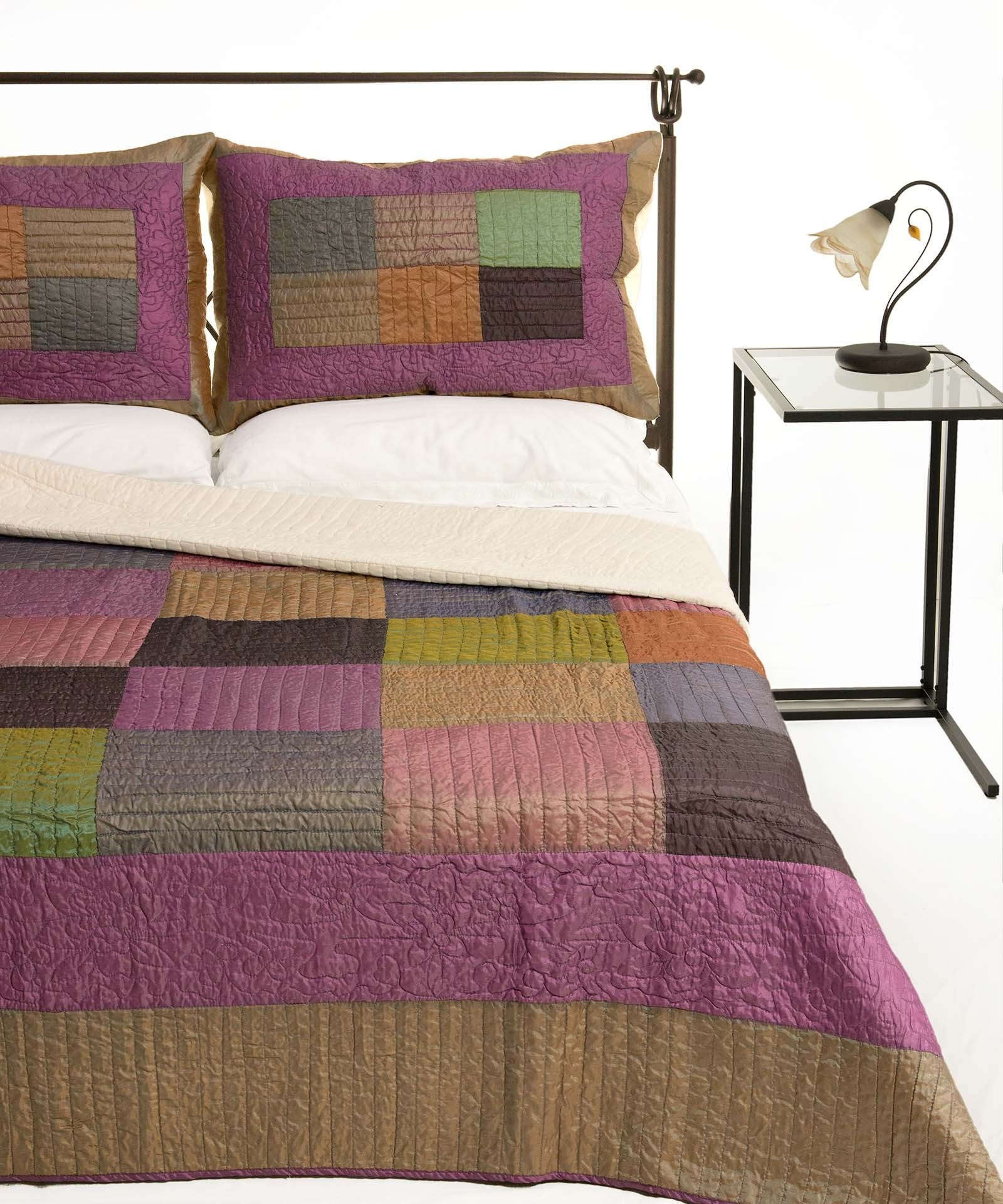 Σετ Κουβερλί Μονό Silk Fashion 6153 Μώβ 160x220