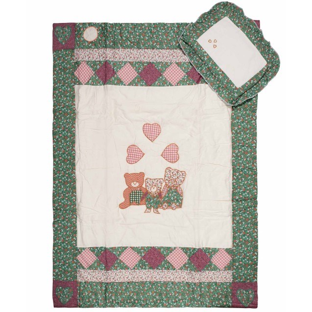 Σετ Βρεφικό Κουβερλί Silk Fashion 594385 90x125