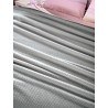 Σετ Κουβέρτα Fleece Υπέρδιπλη και Μαξιλαροθήκη Διακόσμησης Guy Laroche Rombus Silver 220x240
