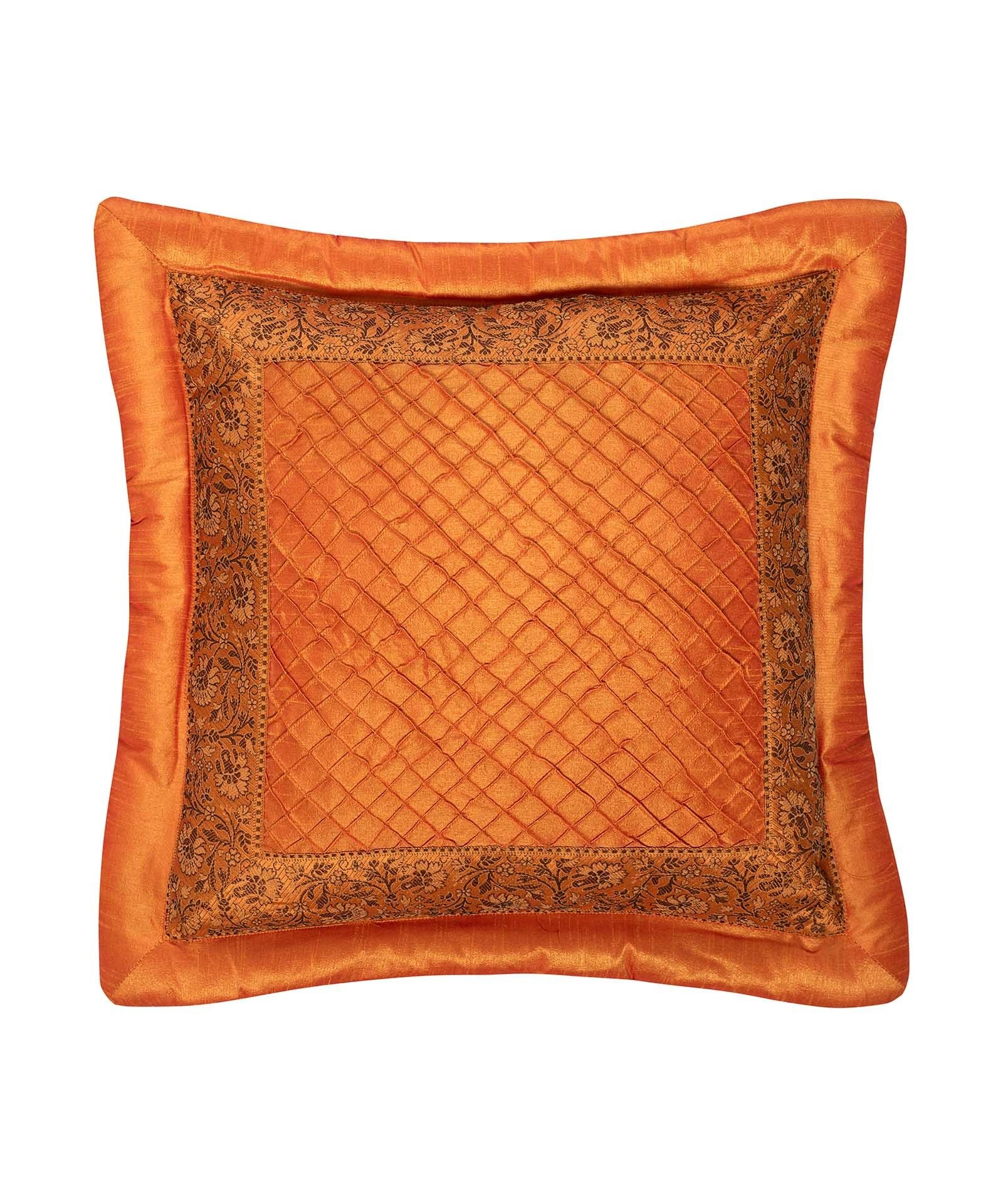 Μαξιλάρια διακοσμητικά Anesis Home - ΣΗΜΑΝΤΙΚΟ: Σε περίπτωση διαφοράς τιμής από το κατάστημα ισχύει παντα και μόνο η τιμή του καταστήματος Μαξιλαροθήκη Διακόσμησης Silk Fashion Μπουρλέ Πορτοκαλί