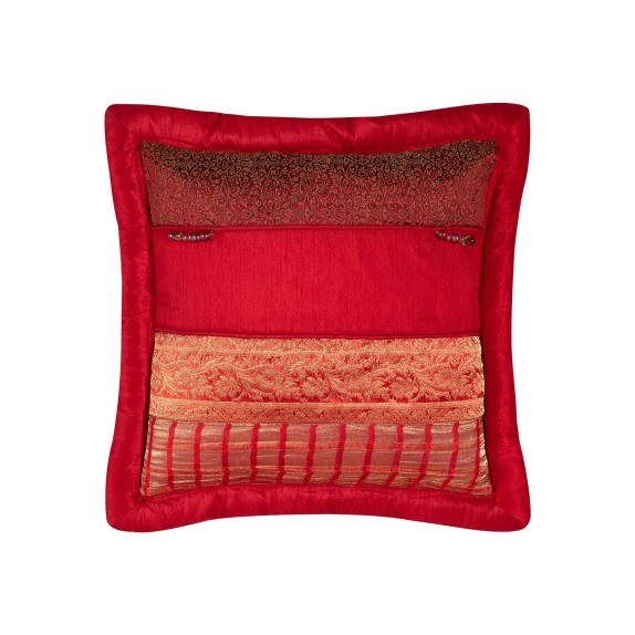 Μαξιλαροθήκη Διακόσμησης Silk Fashion Δάκρυ Κόκκινο 45x45