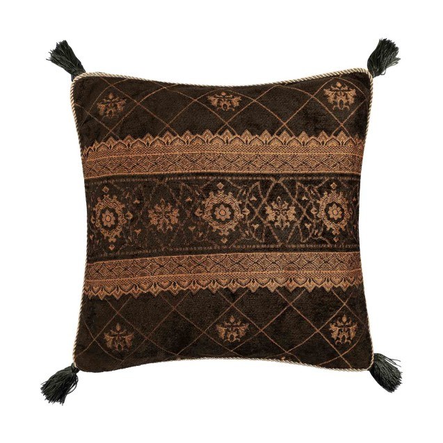 Μαξιλαροθήκη Διακόσμησης Silk Fashion 396 Λαδί...