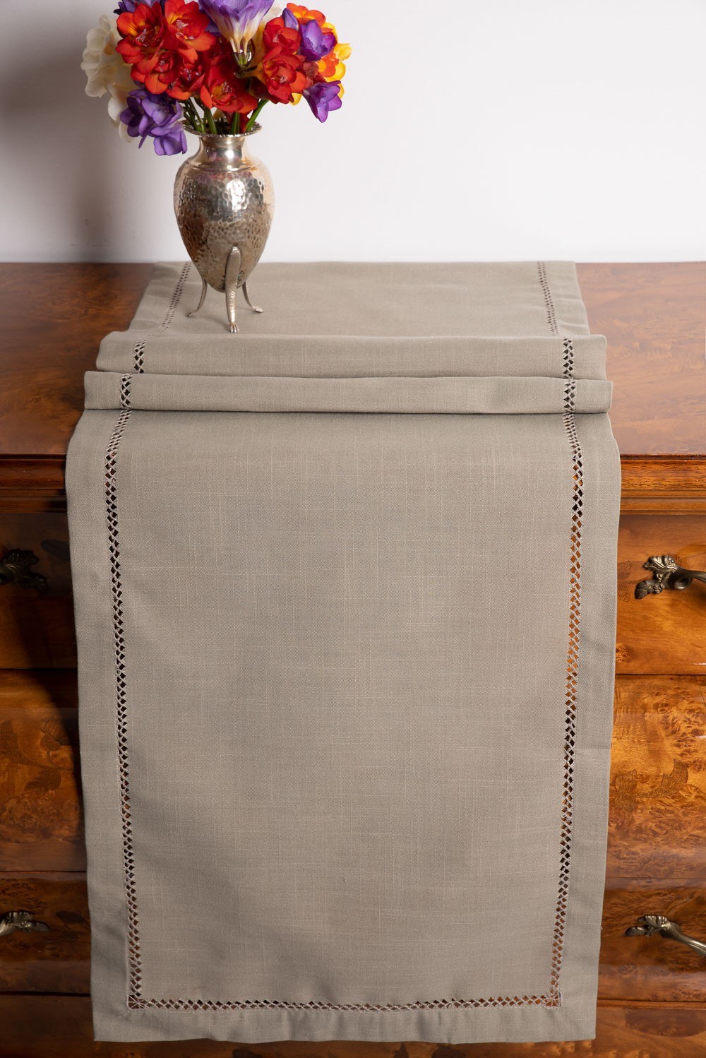 Καρέ Silk Fashion 3096 Γκρι Σκούρο 90x90