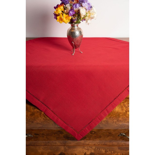 Καρέ Silk Fashion 3096 Κόκκινο 90x90