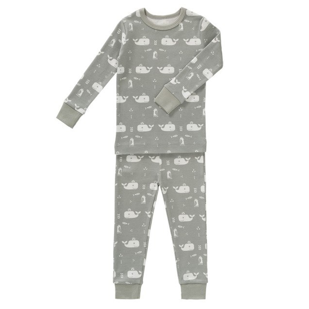 Σετ Πυτζάμες Fresk Whale Dawn Grey FR-P226