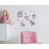 Αυτοκόλλητα 3 επιπέδων Ango Lovely Unicorn 14511