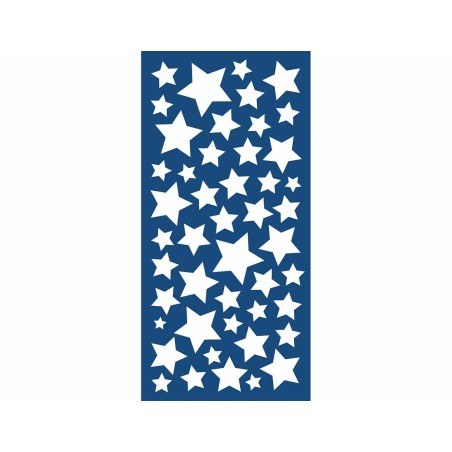 Αυτοκόλλητα Φωσφορίζοντα Τοίχου Stars 77223