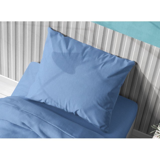 Μαξιλαροθήκη Dimcol Solid 498 Sky Blue 50x70