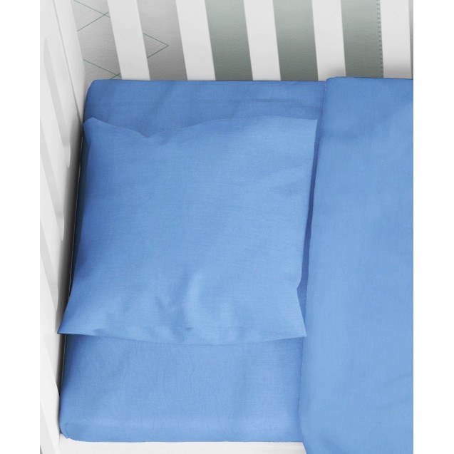 Βρεφική Μαξιλαροθήκη Dimcol Solid 498 Sky Blue...