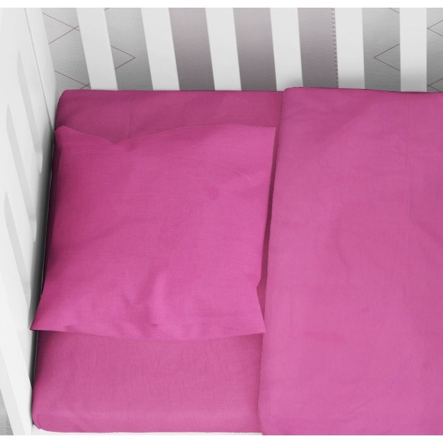 Βρεφική Μαξιλαροθήκη Dimcol Solid 499 Fuchsia...