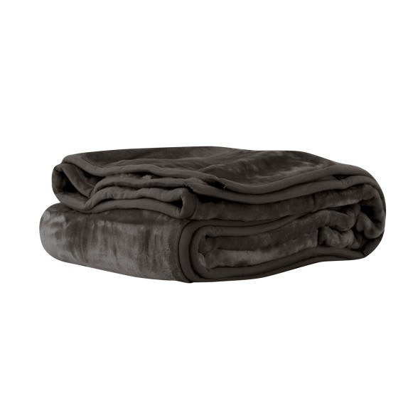 Κουβέρτα Βελουτέ Υπέρδιπλη Nef-Nef Loft 220x240 1110-D.Grey