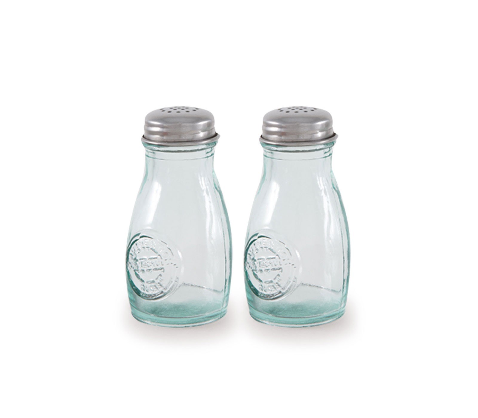 Σετ Αλατοπίπερου από Ανακυκλωμένο Γυαλί Nef-Nef Authentic 100cc