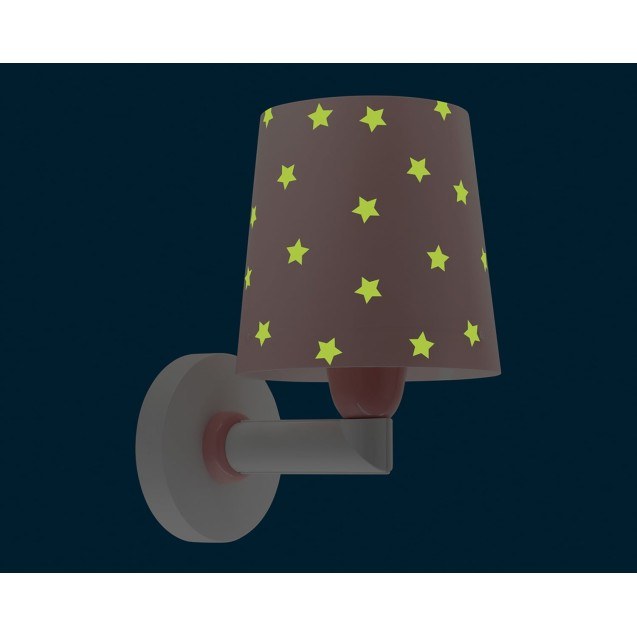 Παιδική Απλίκα Τοίχου Ango Starlight Pink 82219 S