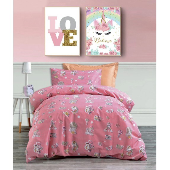 Σετ Σεντόνια Μονά με Λάστιχο 3 Τεμαχίων Makis Tselios...