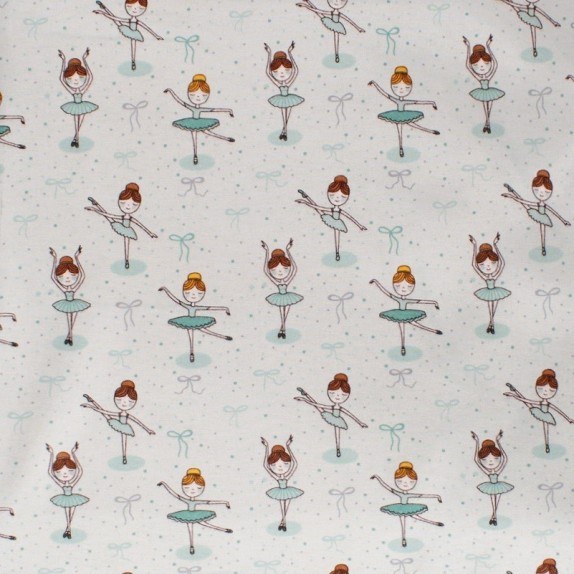 Πάνα Φανελένια Dimcol Μπαλαρίνα 166 Green 80x80