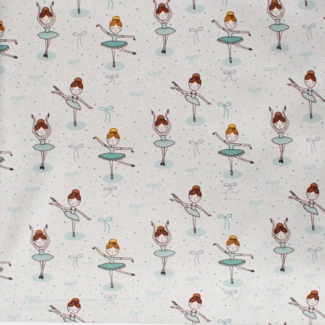 Σεντόνι Λίκνου Dimcol Μπαλαρίνα 166 Green 80x110