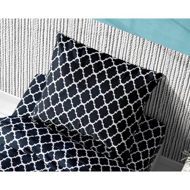 Μαξιλαροθήκη Dimcol Windows 175 Dark Blue-White...